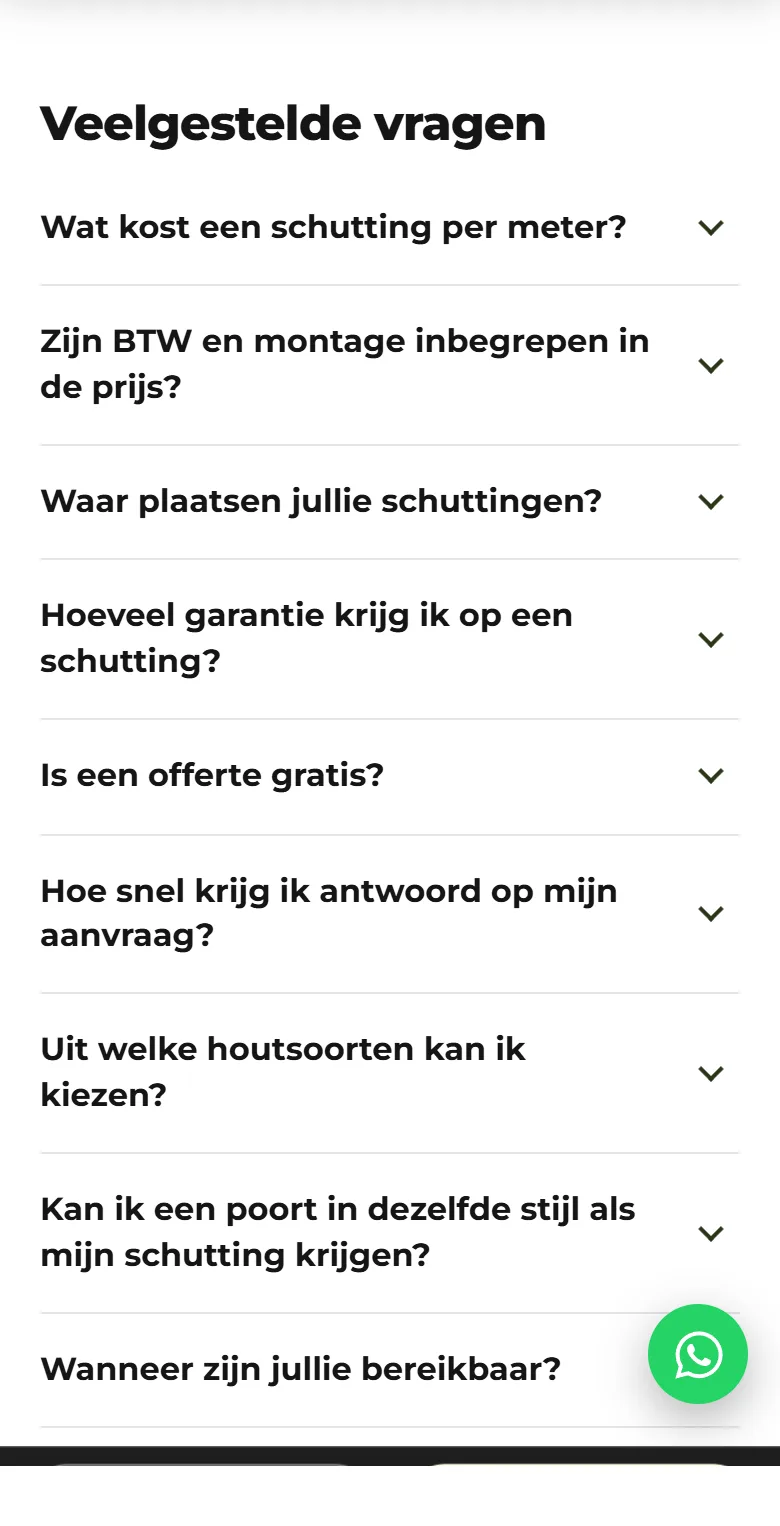 Woodsucces, de veelgestelde vragen